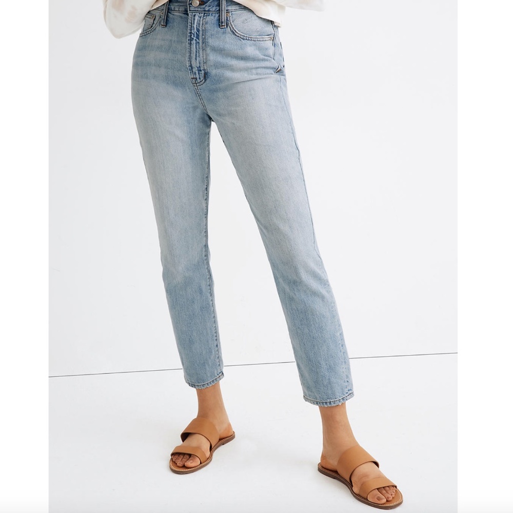 Madewell The Curvy Perfect Vintage Jean in Fitzgerald Wash Size 28